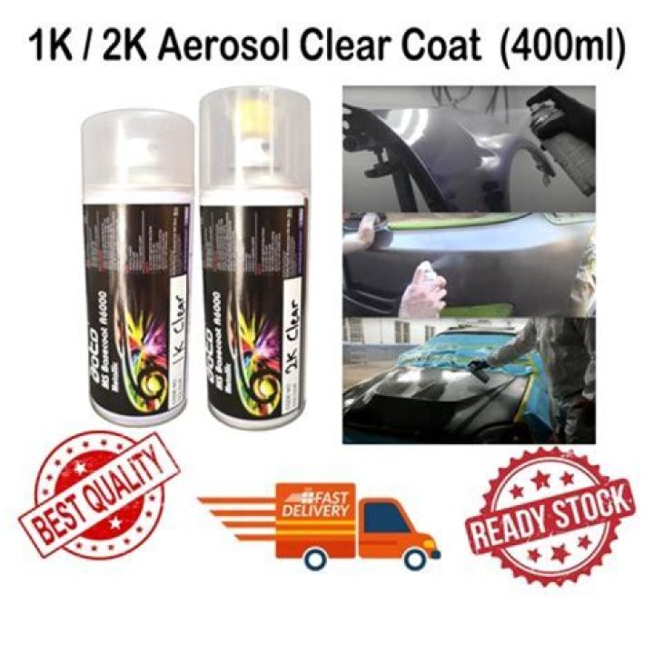 How long does 1k clear coat take to cure?