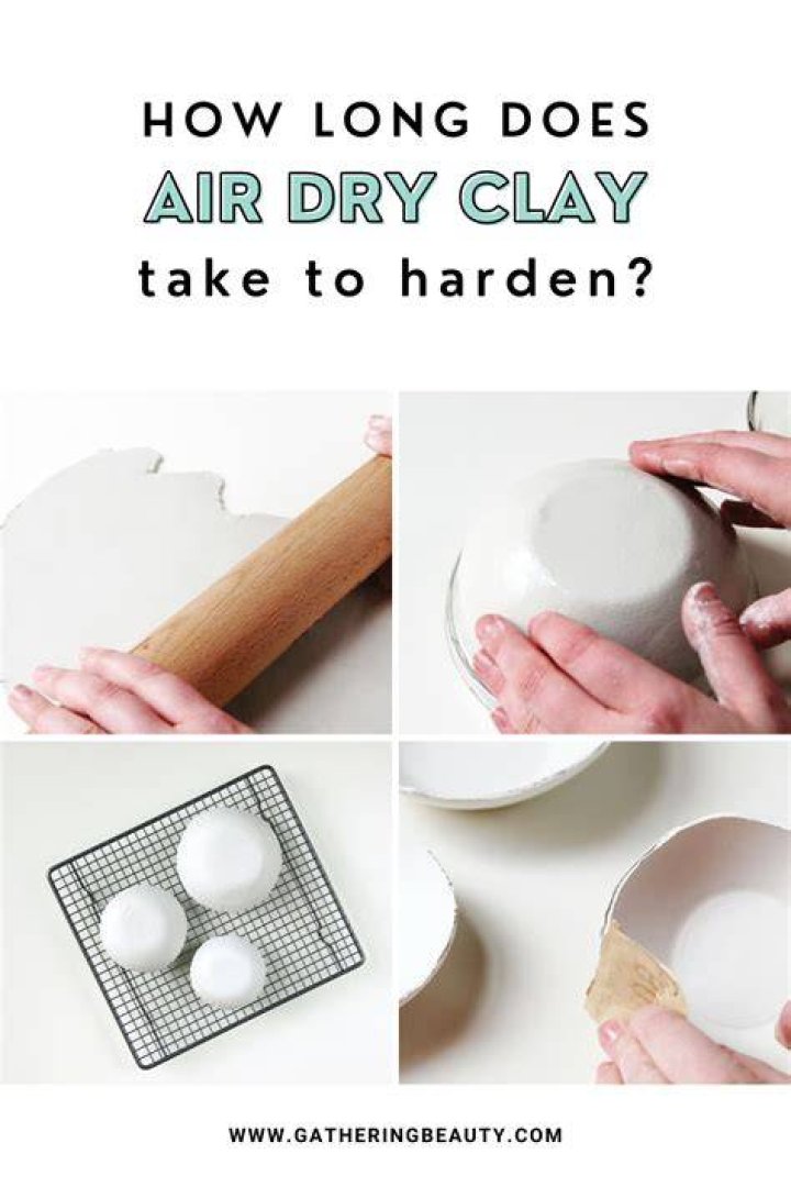 How long does air dry clay last once opened?