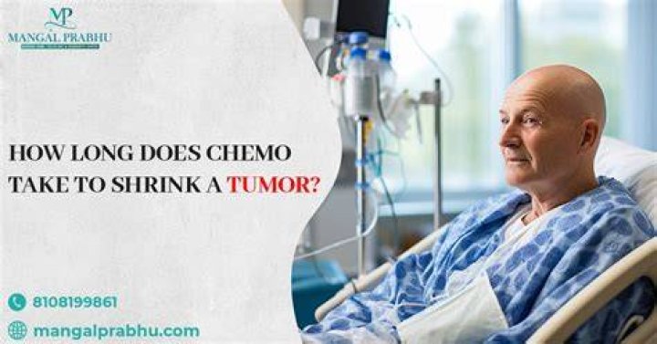 How long does chemo take to shrink a tumor?