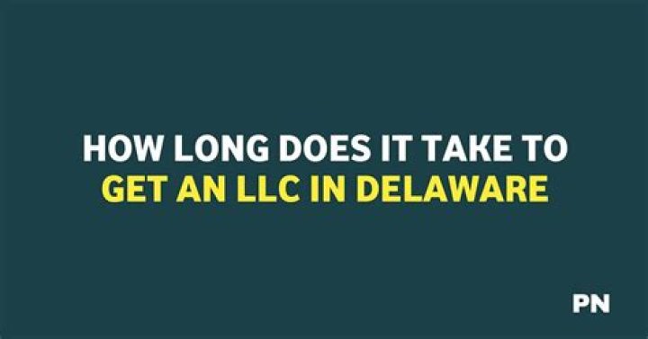 How long does it take for an LLC to be approved in Delaware?