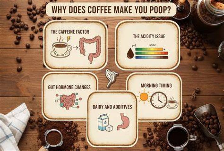 How long does it take for coffee to make you poop?