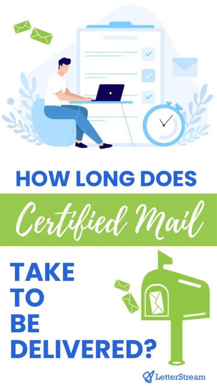 How long does it take for registered mail to be delivered?