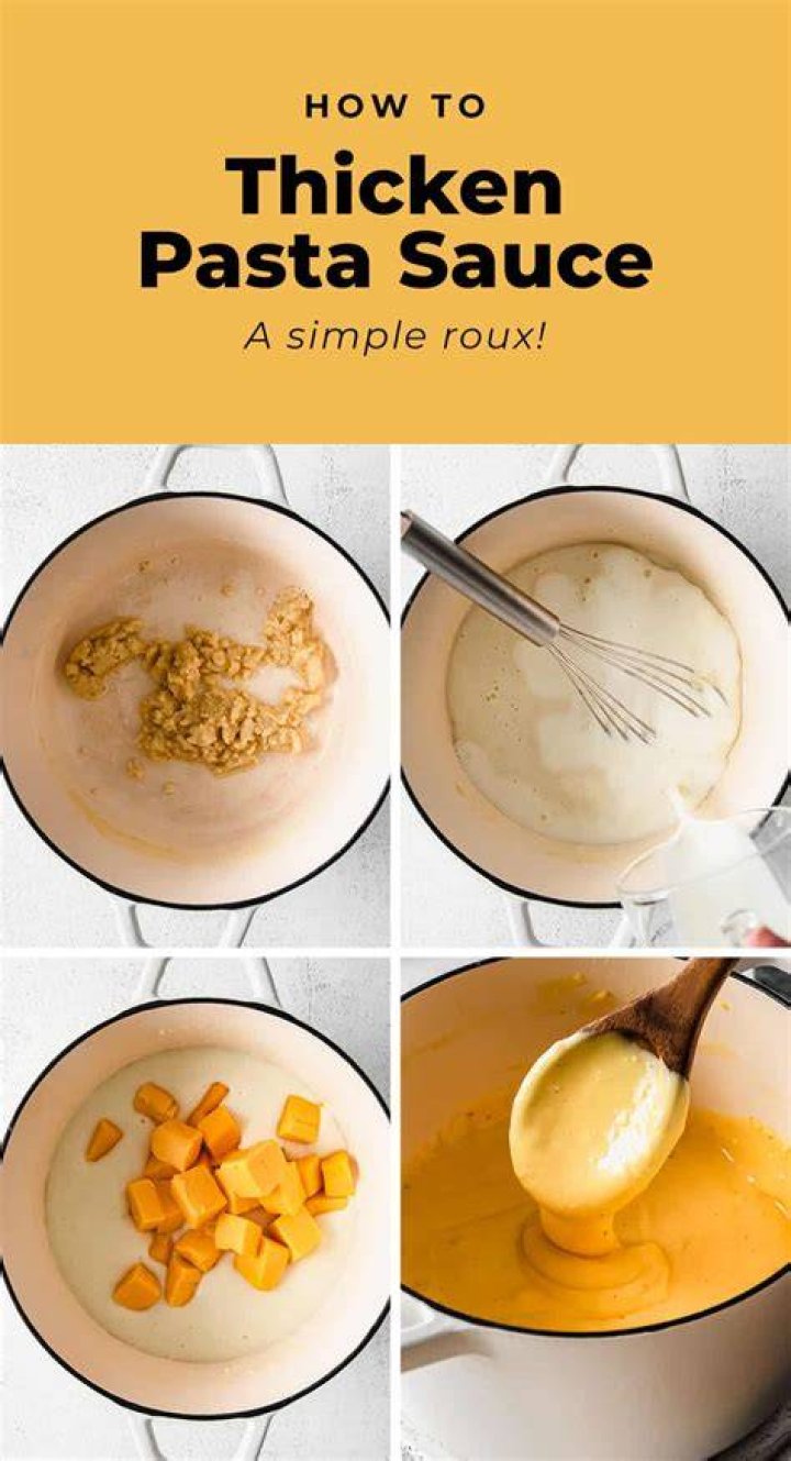 How long does it take sauce to thicken?