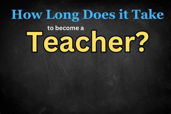 How long does it take to be a science teacher?