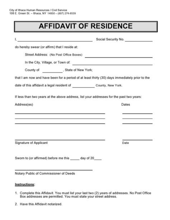 How long does it take to establish residency NY?