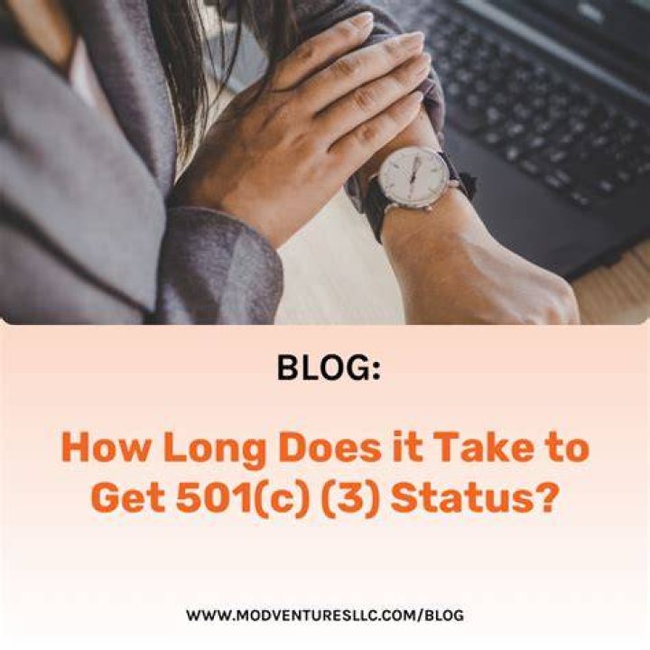 How long does it take to get 501c6 status?