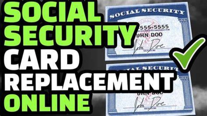 How long does it take to get a replacement for a lost Social Security card?