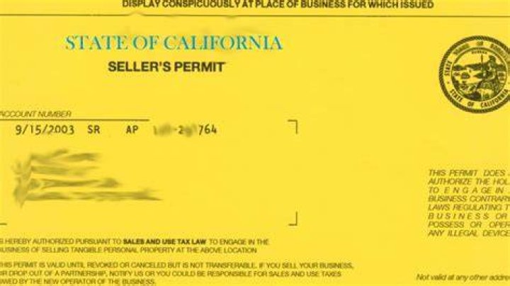 How long does it take to get a resale license in California?