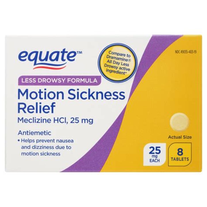 How long does meclizine 25 mg last?