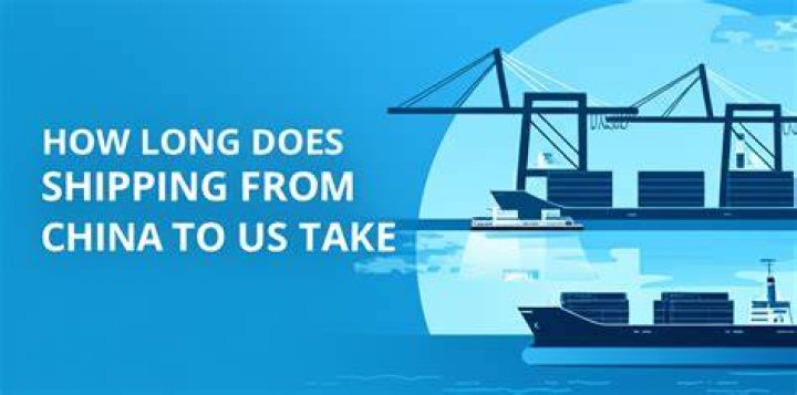 How long does shipping take from China to Texas?