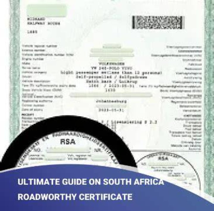 How long is a roadworthy certificate valid?