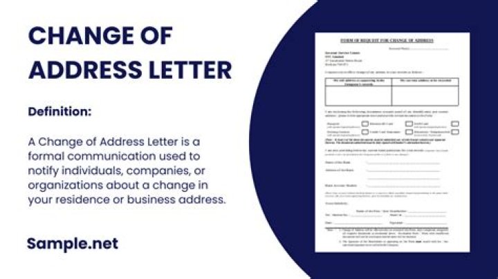 How long is change of address effective?