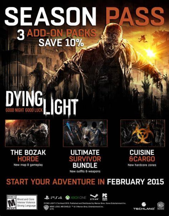 How long is Dying Light with all DLC?