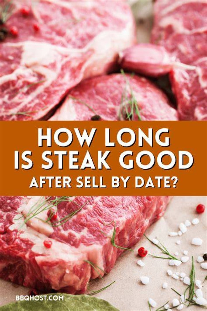 How long is meat good for after the sell by date?