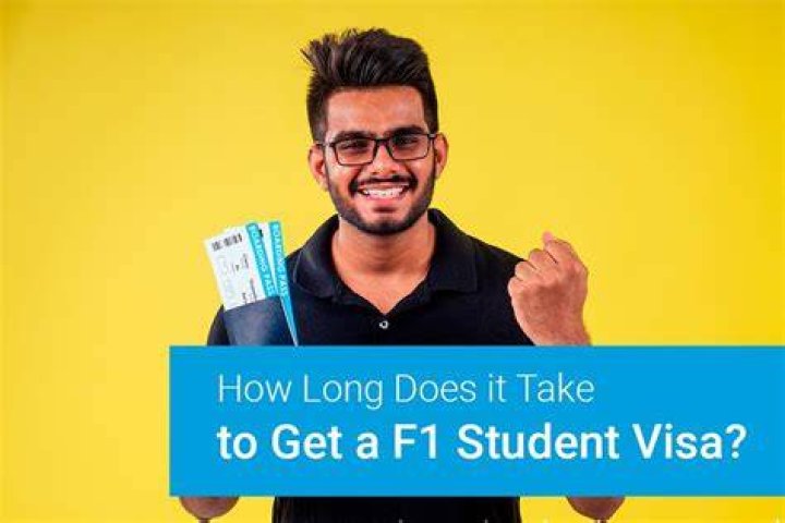 How long it takes to get F1 student visa?