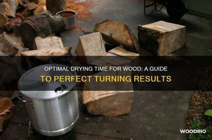 How long should green wood dry before turning?