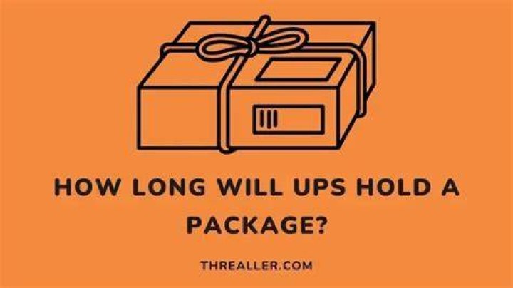 How long will ups hold a package?
