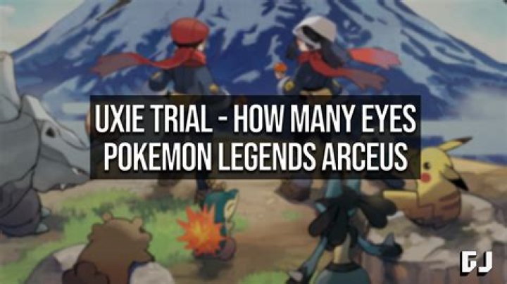 How many are there eyes arceus?