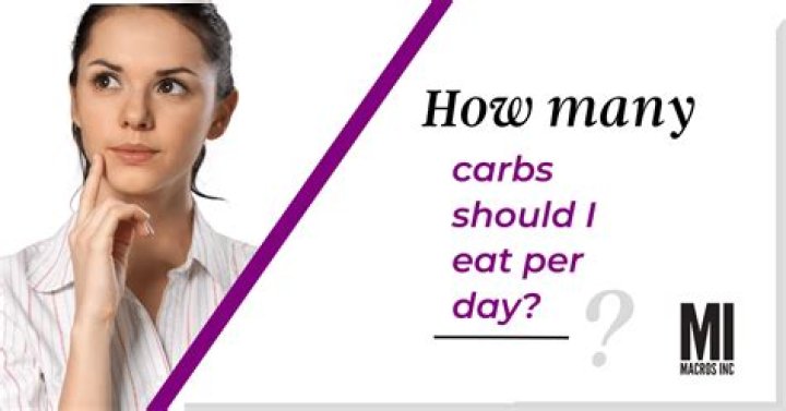 How many carbs should I eat a day to lose weight?