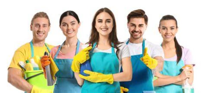 How many commercial cleaning companies are there in the US?