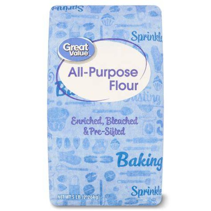 How many cups of flour are in a bag of all-purpose flour?