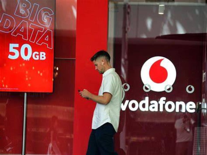 How many customers has Vodafone got?