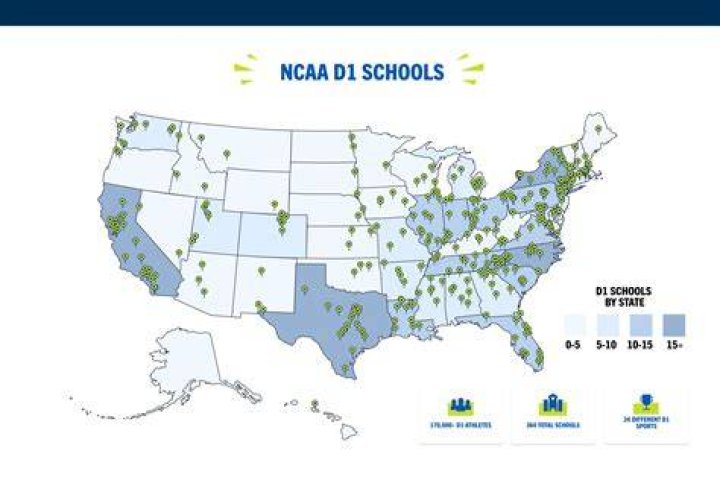 How many d1 schools have female athletic directors?