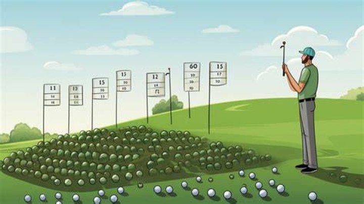 How many golf balls should you hit at the range?
