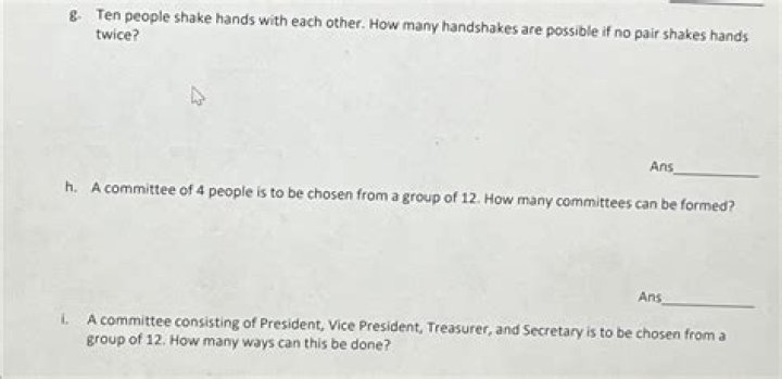 How many handshakes are possible in a group of 50?