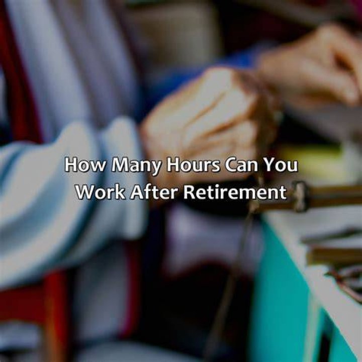 How many hours can I work after retirement in Australia?