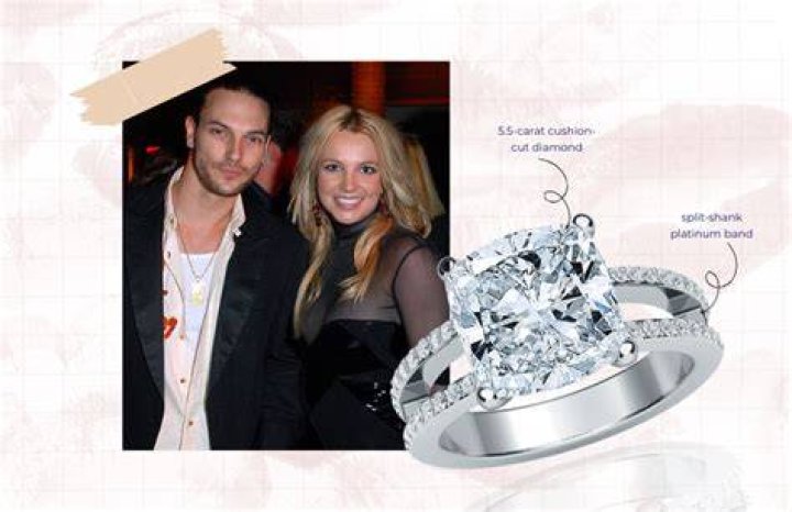 How many karats is Britney Spears engagement ring?