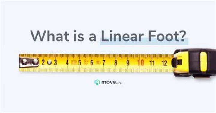 How many meters are in a linear foot?