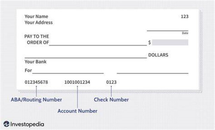 How many numbers are in a checking account number?