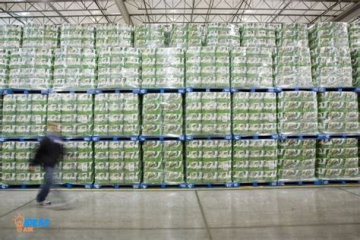 How many paper towels are sold each year?