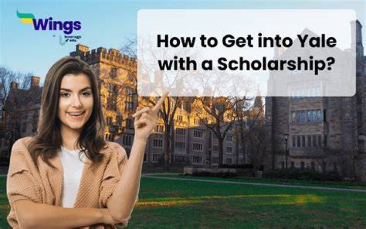 How many people get a scholarship to Yale?