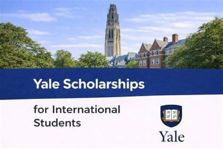 How many people get scholarships to Yale?
