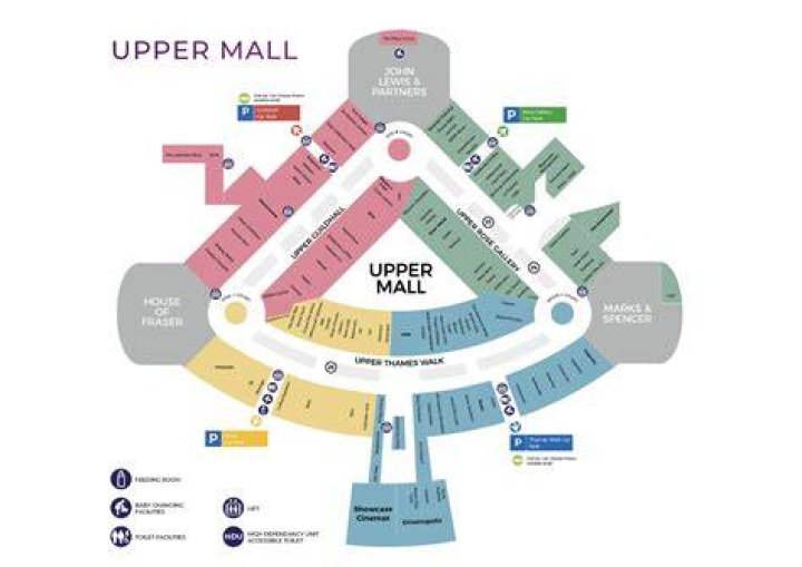 How many shops are there at Bluewater?
