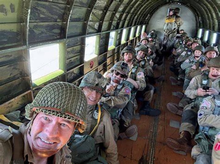 How many soldiers jumped on D-Day?