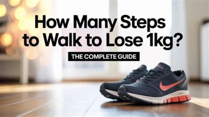 How many steps is 1 kg?