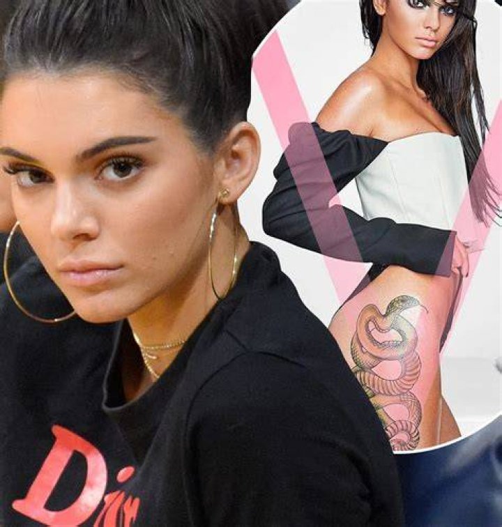 How many tattoos does Kendall Jenner have?
