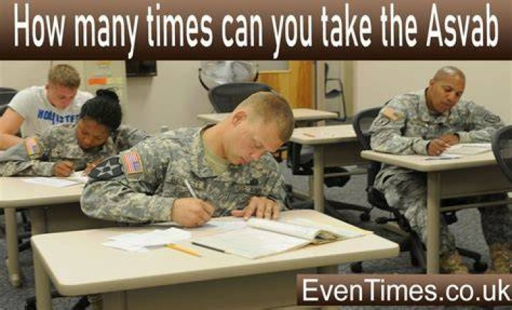 How many times can you take the ASVAB?