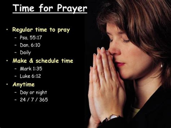 How many times should we pray in a day?