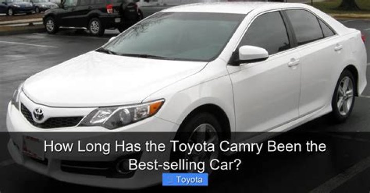 How many years has Camry been the best-selling car in America?
