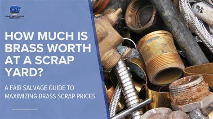 How much a kilo is scrap brass?