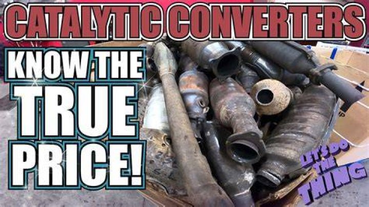 How much are Ford catalytic converters worth for scrap?