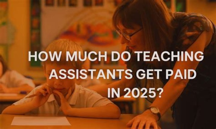 How much are teaching assistants paid?