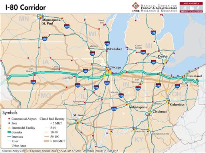 How much are tolls on i80 in Indiana?