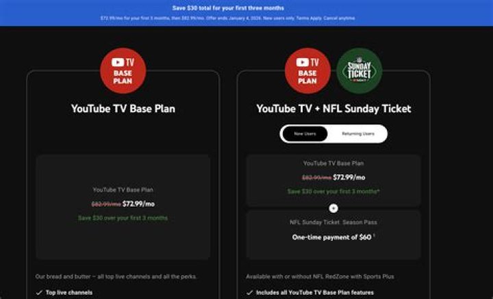 How much are YouTube TV add-ons?