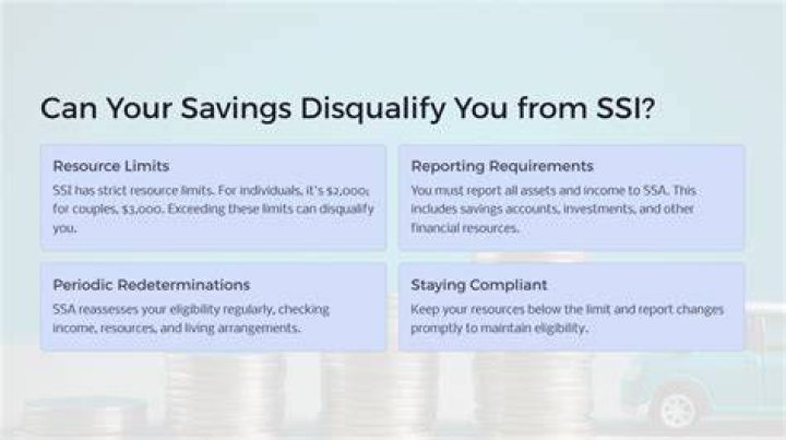 How much can someone on SSI have in their bank account?