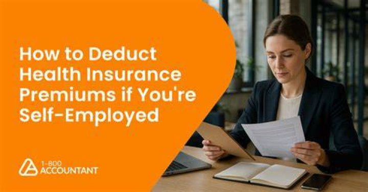 How much can you deduct for health insurance premiums self-employed?